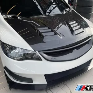 06-11 Civic FD2 J's Racing Style Carbon Fiber Hood